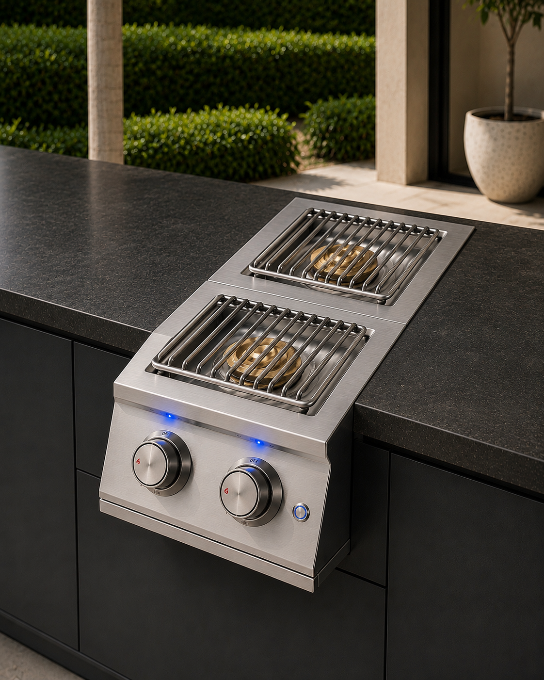 Double Side Burner
