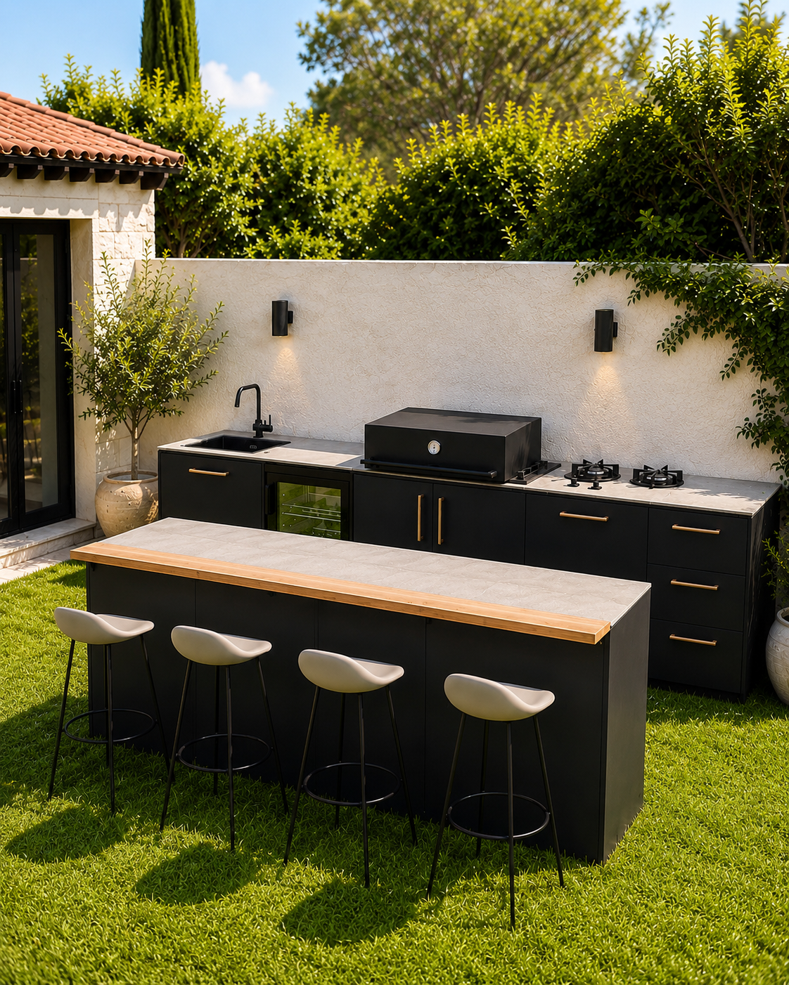 Island Outdoor Kitchen